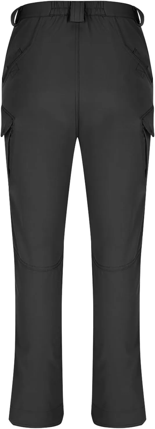 Cargo Pants for Men Baggy High Stretch Sweatpants Waterproof with Multi Pockets Sports and Outdoors Hiking Fishing Gear