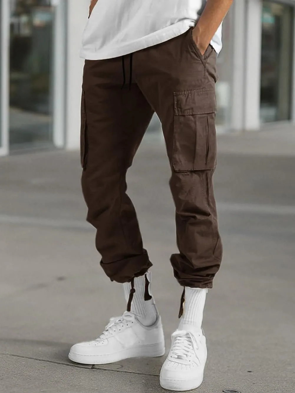 Mens Cargo Pants Casual Outdoor Hiking Pants for Men Athletic Joggers Sweatpants