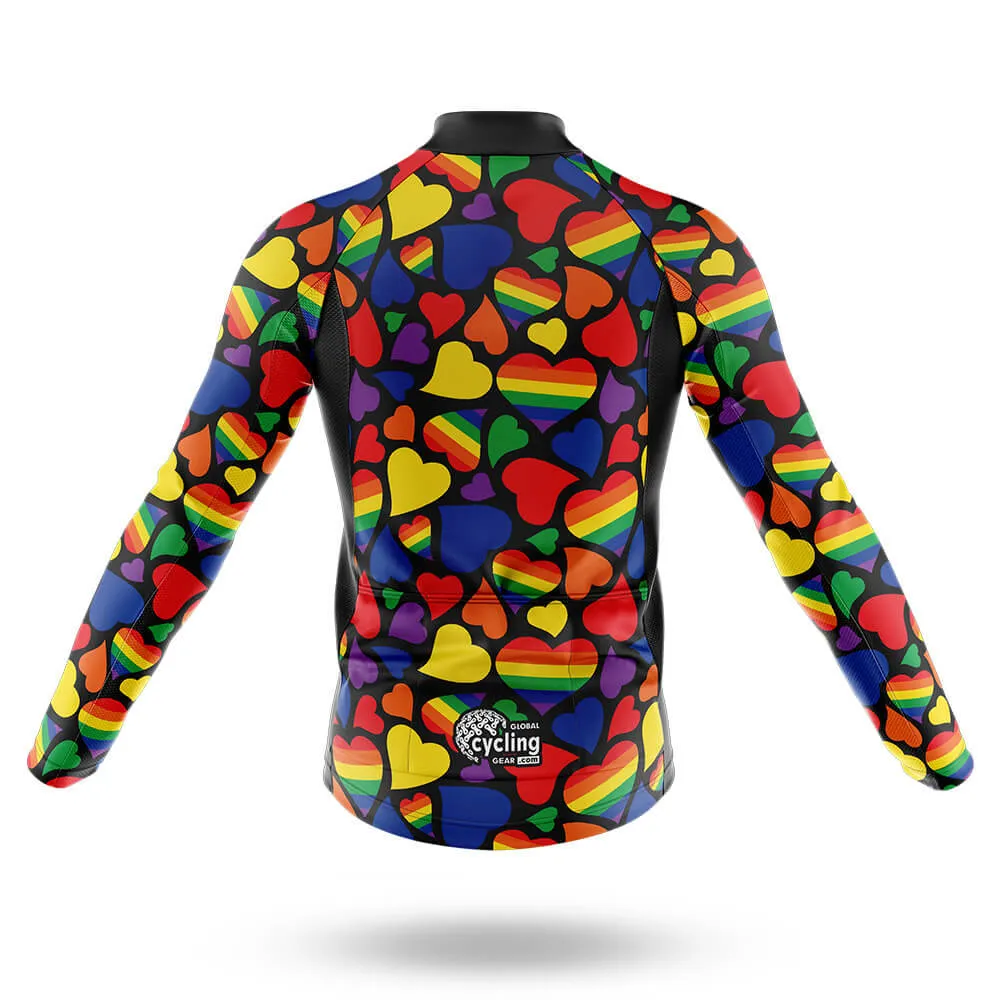 Pride Hearts - Men's Cycling Kit