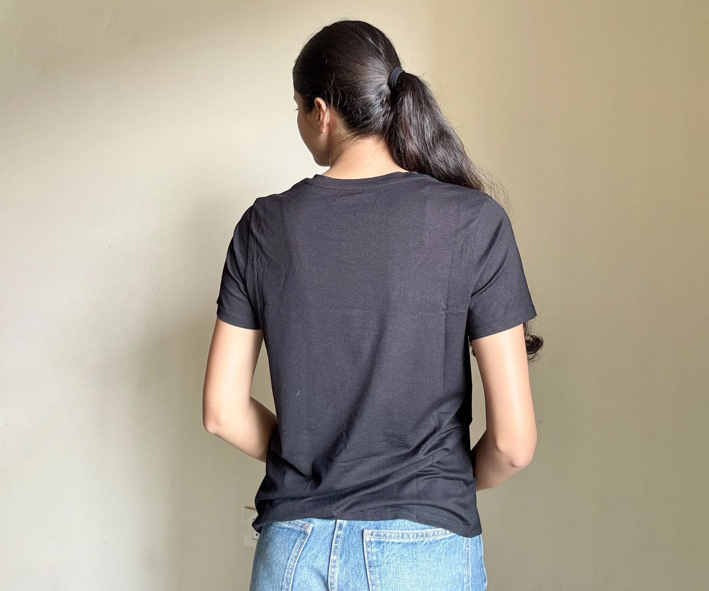 T Shirts for Women - White Tee - Black Tee