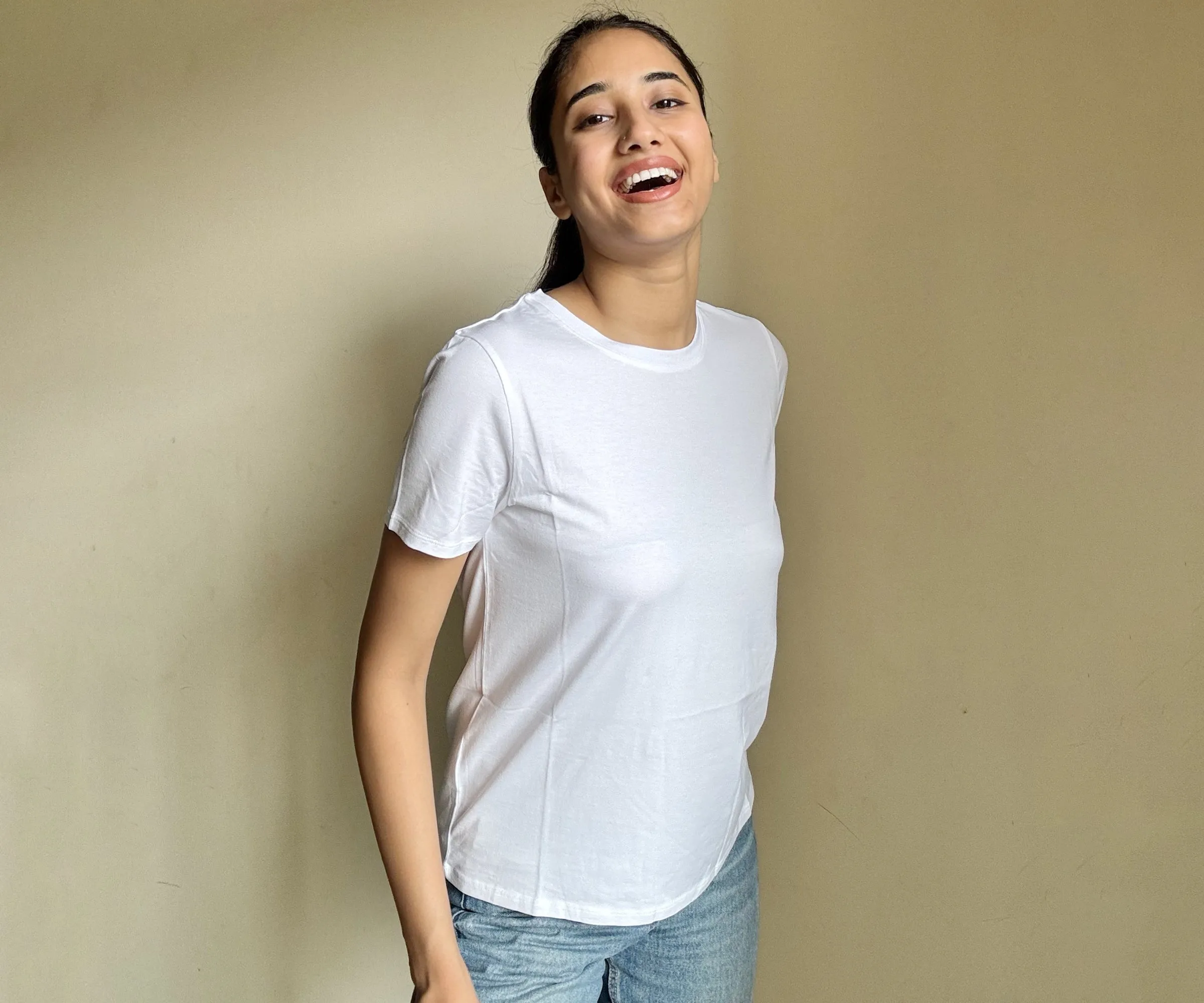 T Shirts for Women - White Tee - Black Tee