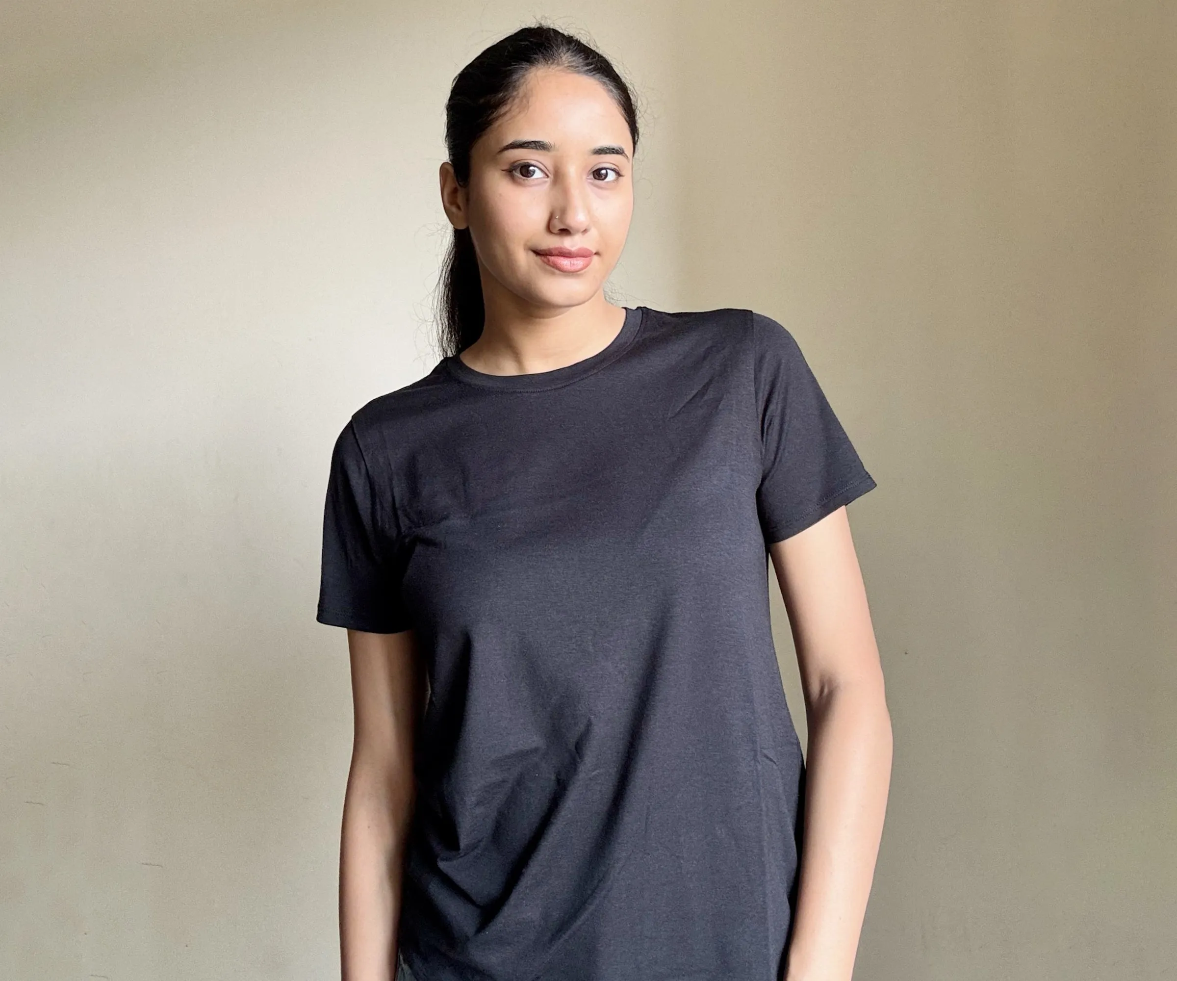 T Shirts for Women - White Tee - Black Tee