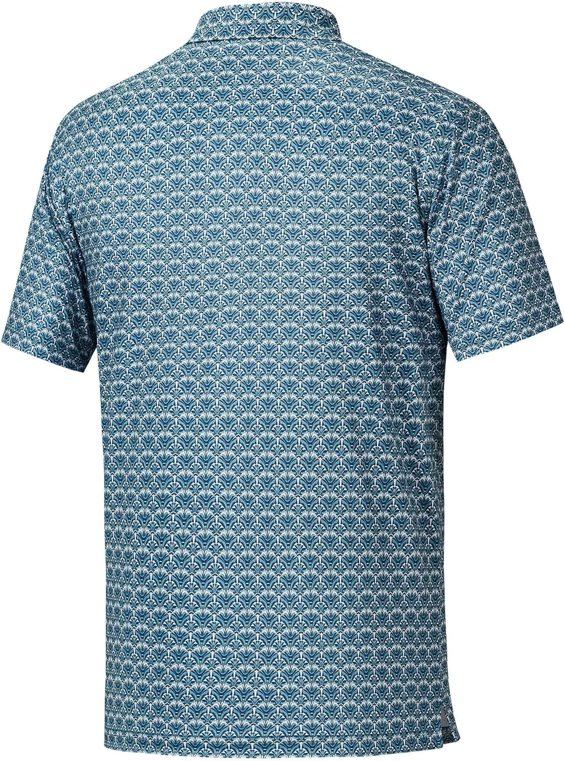 Willit Men's Golf Polo Shirts Short Sleeve Quick Dry Performance Moisture Wicking Print Casual