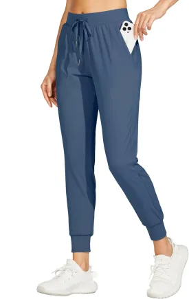 Willit Women's Joggers Pants Lightweight Athletic Sweatpants with Pockets Running Workout Casual Tapered Pants
