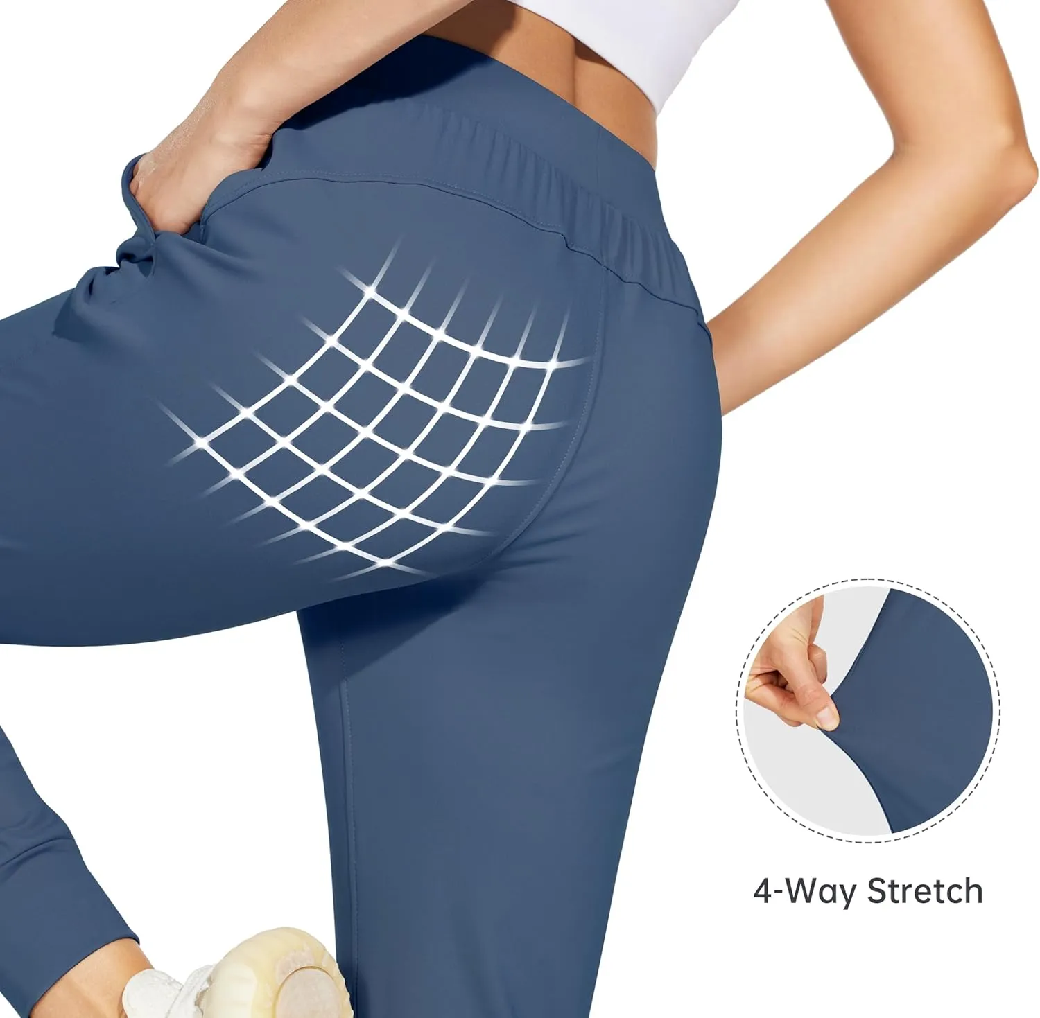 Willit Women's Joggers Pants Lightweight Athletic Sweatpants with Pockets Running Workout Casual Tapered Pants