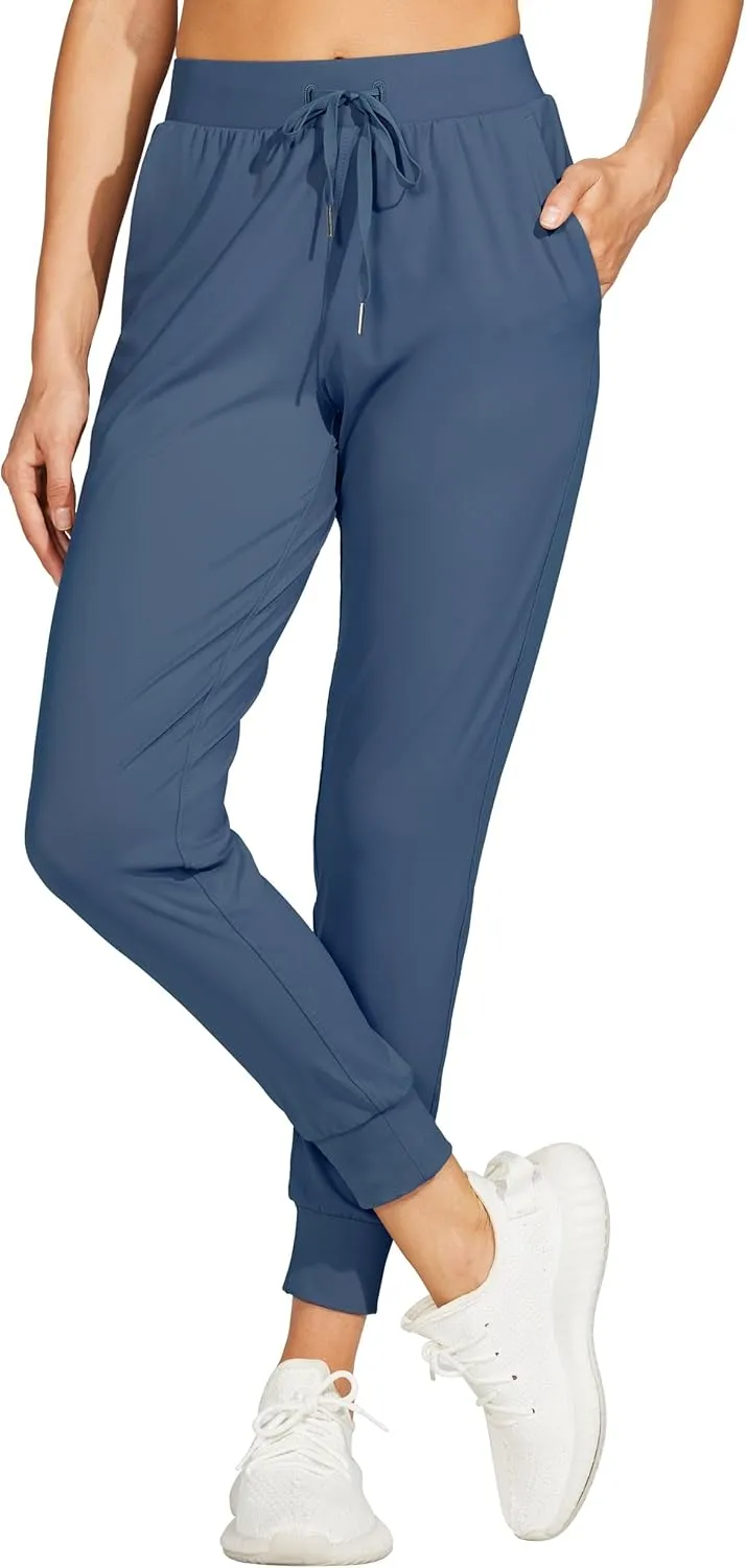 Willit Women's Joggers Pants Lightweight Athletic Sweatpants with Pockets Running Workout Casual Tapered Pants